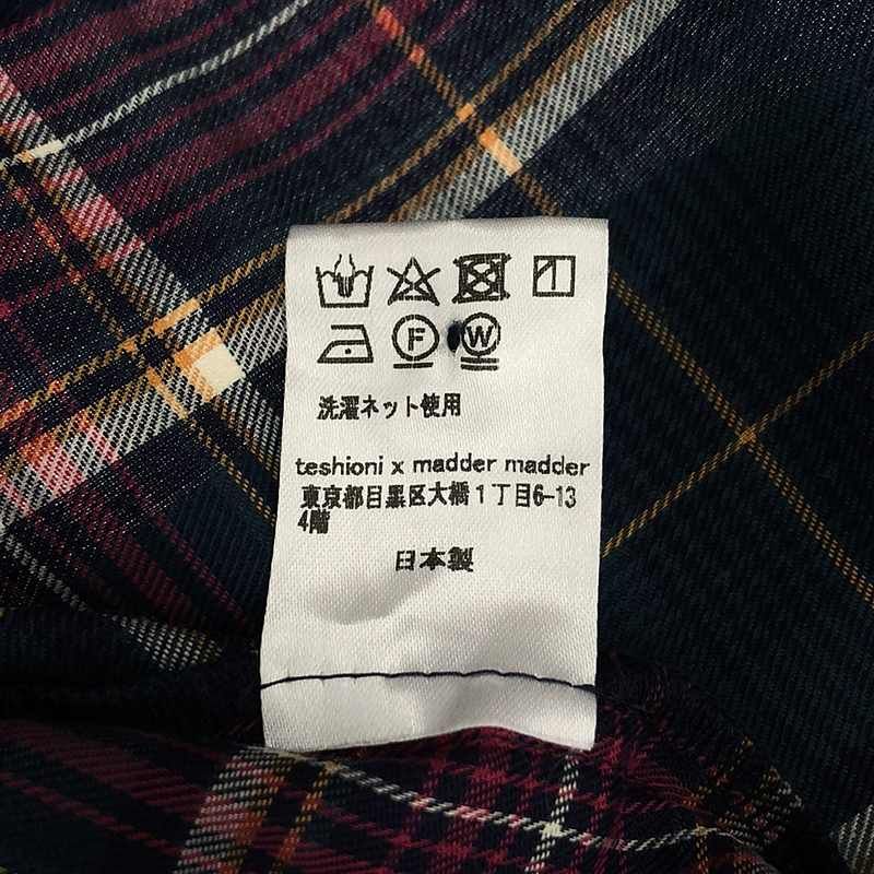 美品】 madder madder / マダマダ | ROSE big pocket check / チェック