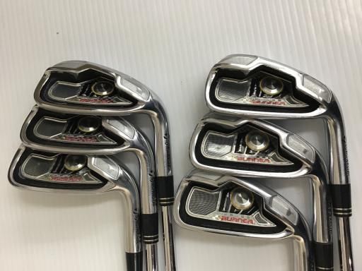 2セット 10.5 S 中古】 テーラーメイド TOUR BURNER 6S アイアンセット IR NS