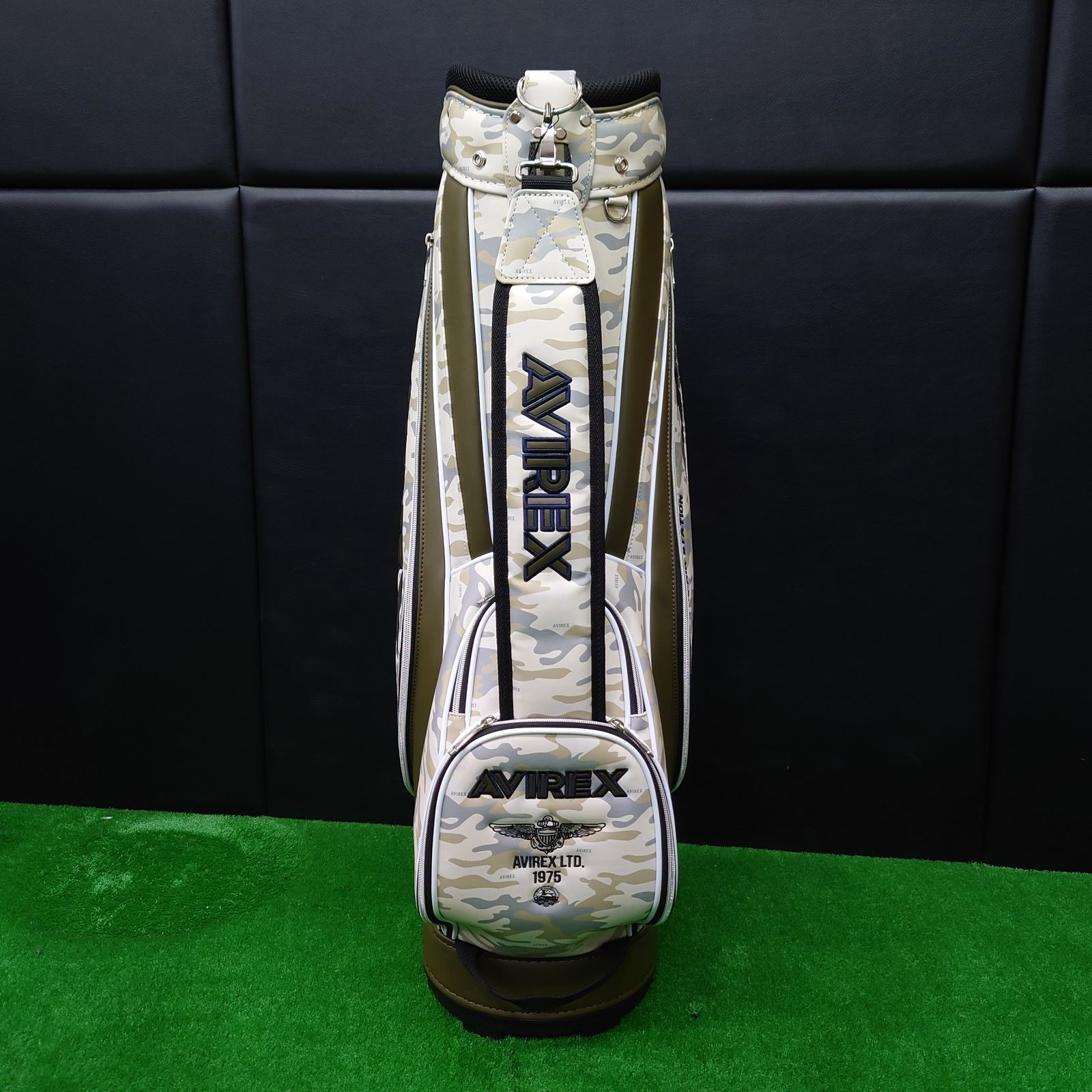 新品未使用 AVIREX GOLF アヴィレックスゴルフ キャディバッグ