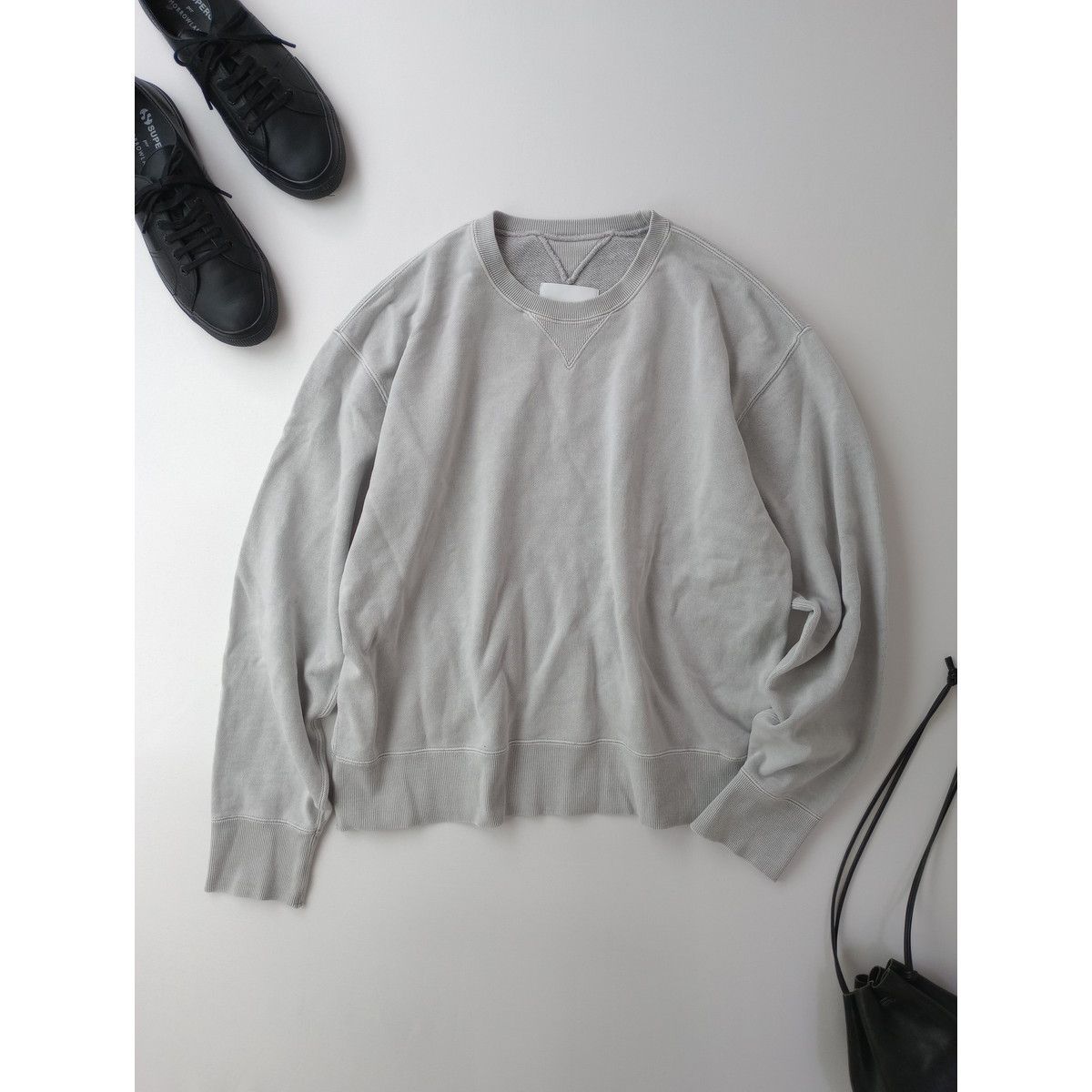 KAIKO グレー クルーネック スウェット サイズ2