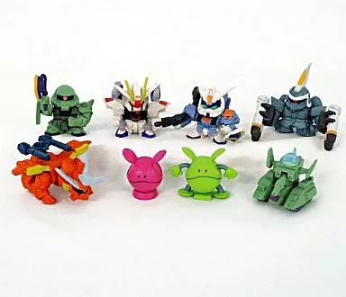 SDガンダム フルカラー フィギュアセット 41体 中古】トレーディングフィギュア 全7種セット 「SDガンダム