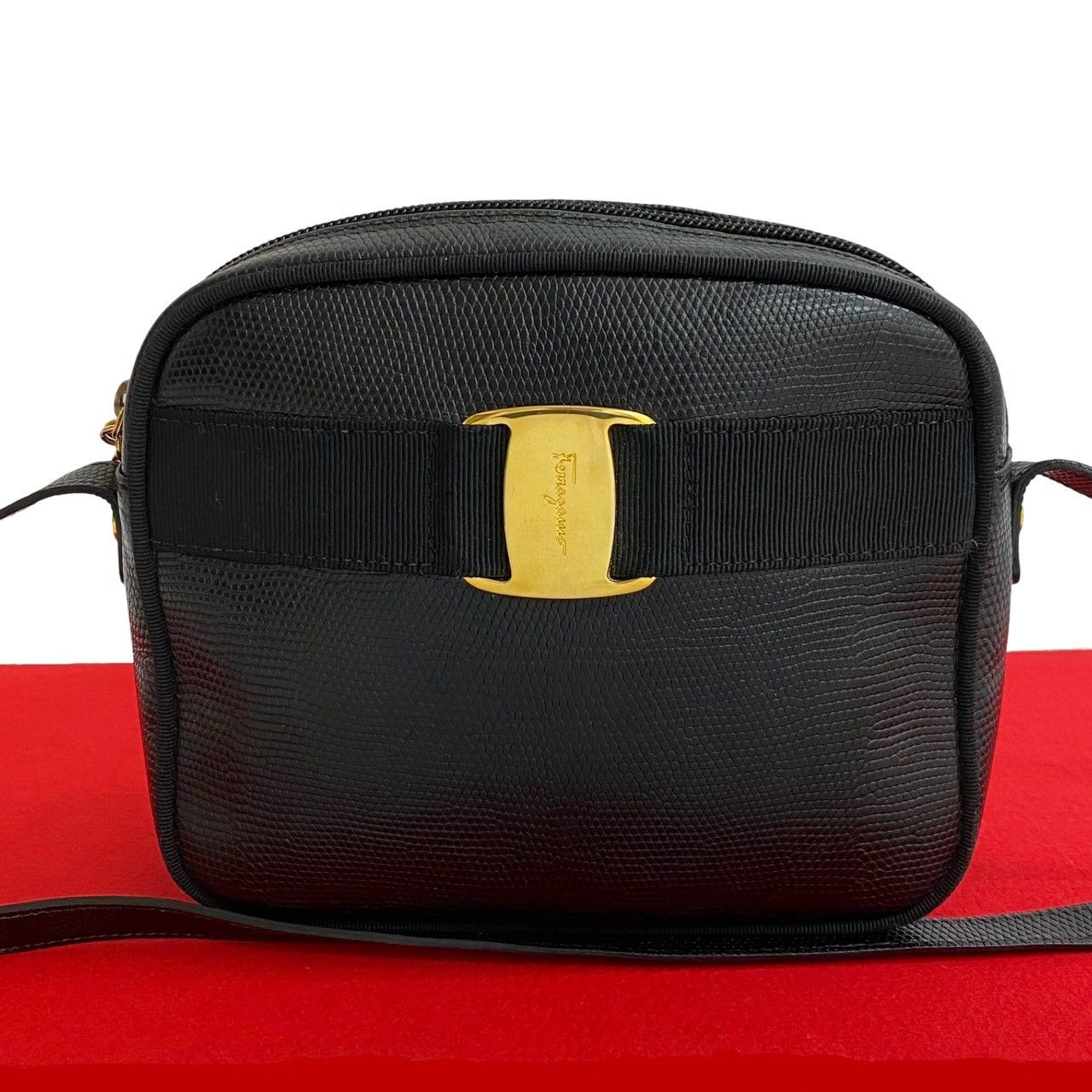 極 美品 Salvatore Ferragamo サルヴァトーレフェラガモ ヴィンテージ