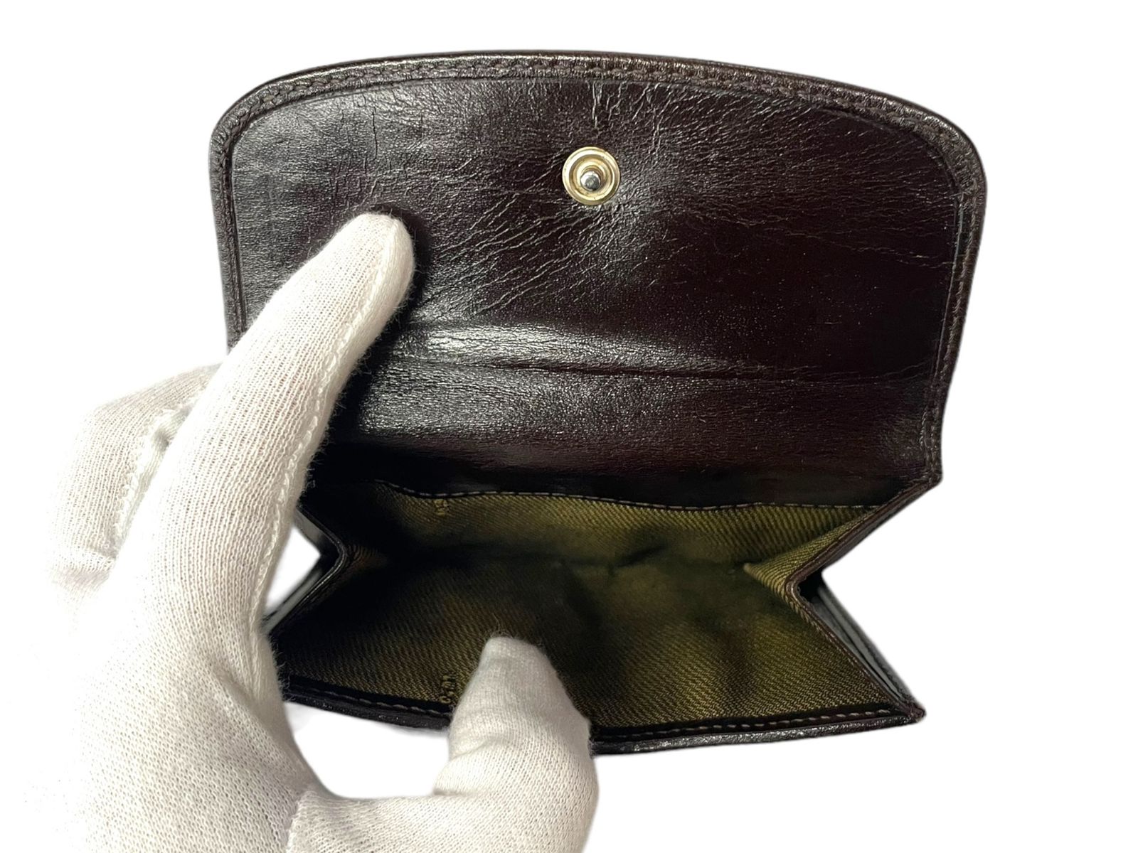 FENDI (フェンディ) 二つ折り 財布 コンパクト ウォレット ズッカ