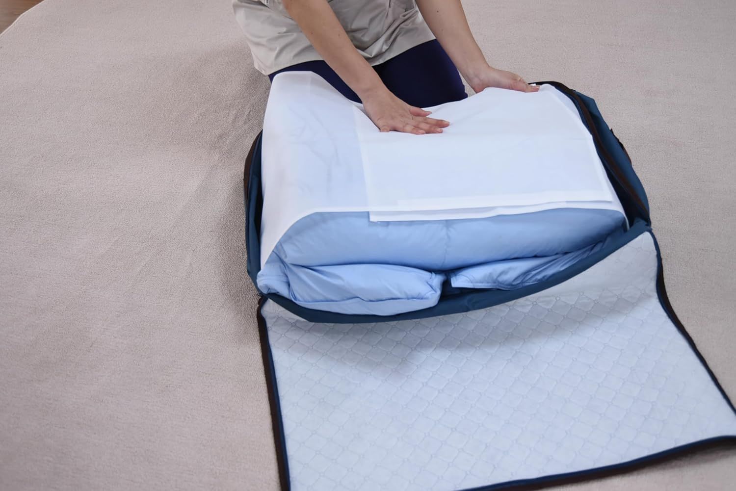 3枚セット ネイビー2個