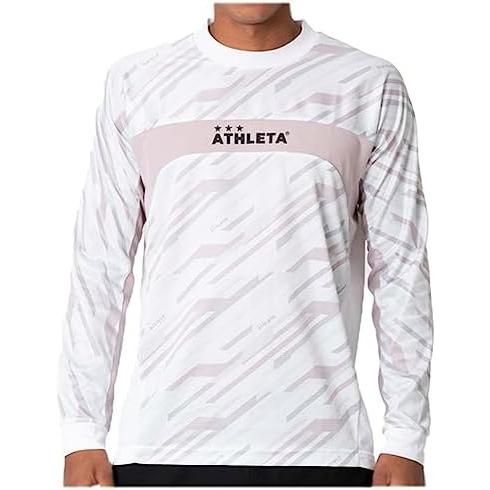 アスレタ(ATHLETA) サッカー・フットサル グラフィックプラクティスシャツ 02395 Lサイズ ホワイト