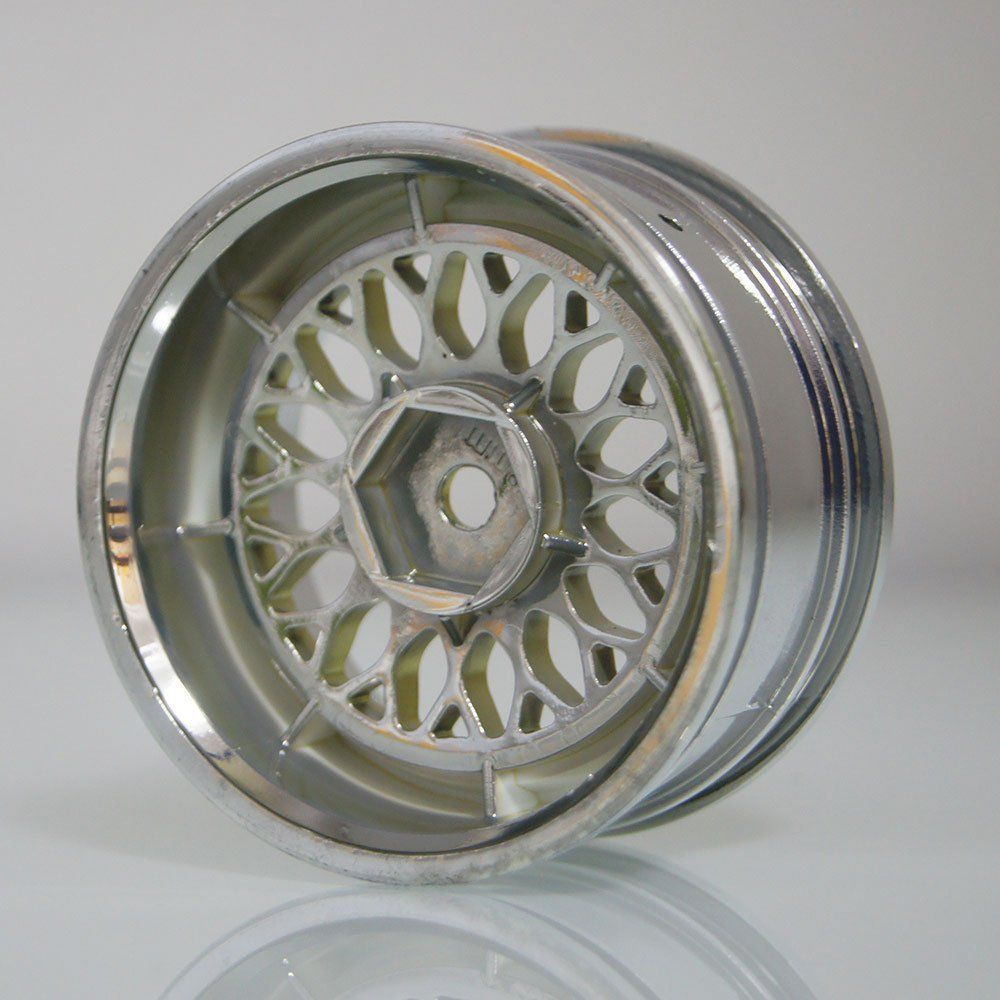 ゴールドメッシュホイール4本セット 激深リム 旧車向け 1/10