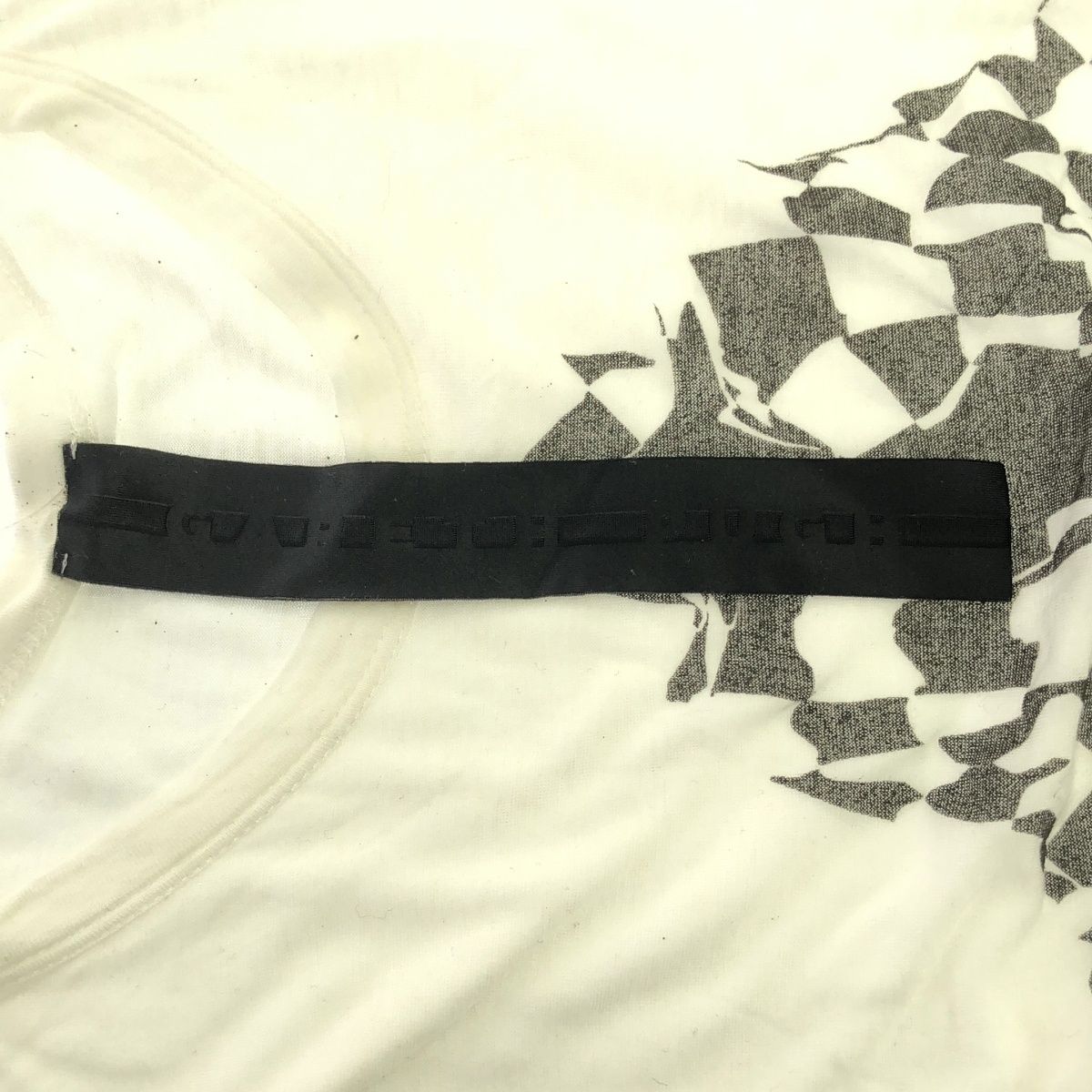 GARETH PUGH ガレスピュー レイヤードデザインモダールシルクTシャツ 