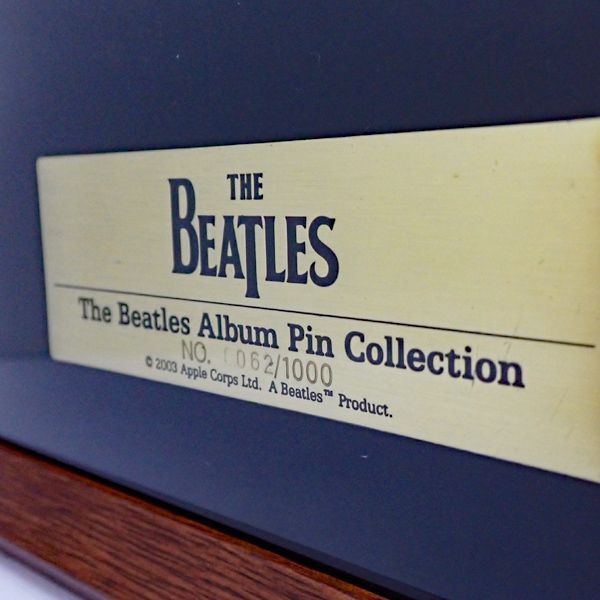希少 限定 1000 THE BEATLES LP ジャケット ピンズ フレーム 1000個限定】THE BEATLES LPジャケットピンズ 希少 限定 1000 THE