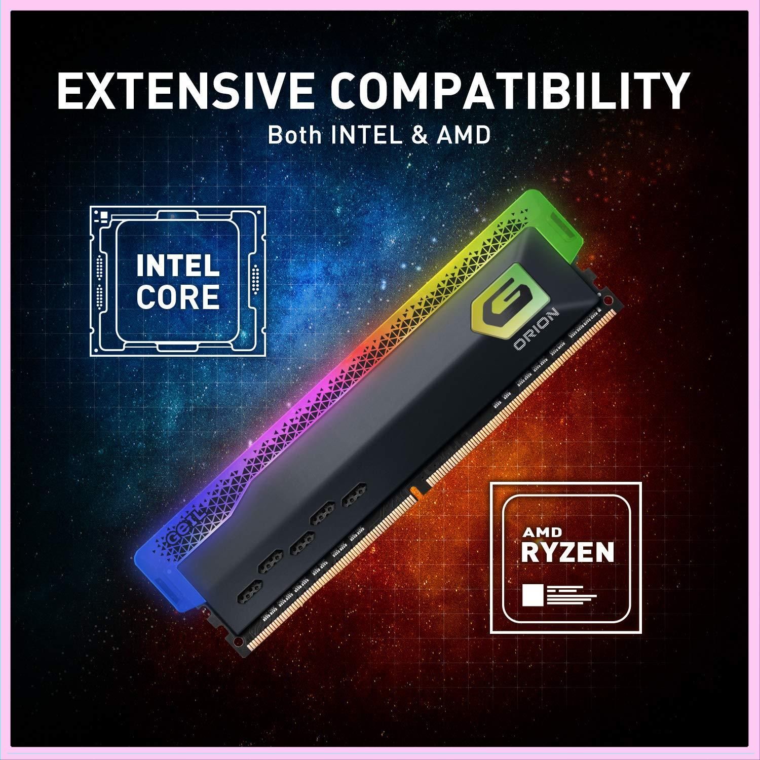 Geil RGB OCメモリ DDR4-3200 8GBx2