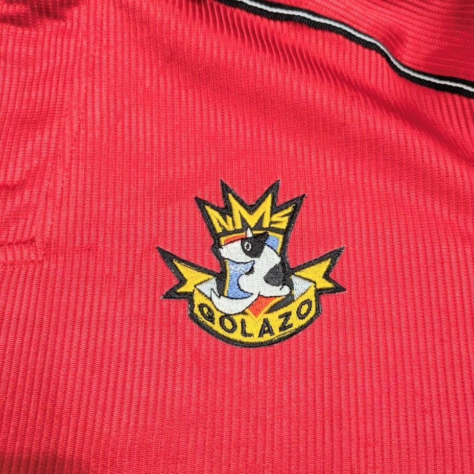 90s UMBRO アンブロ ゲームシャツ サッカーシャツ レッド サイズ L