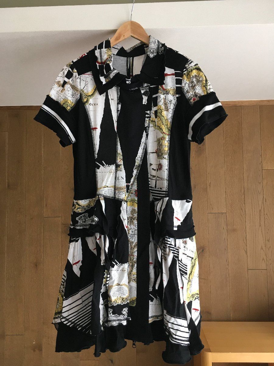 リボンタイ付きボレロドッキングチェック柄ミニワンピース[tu454  