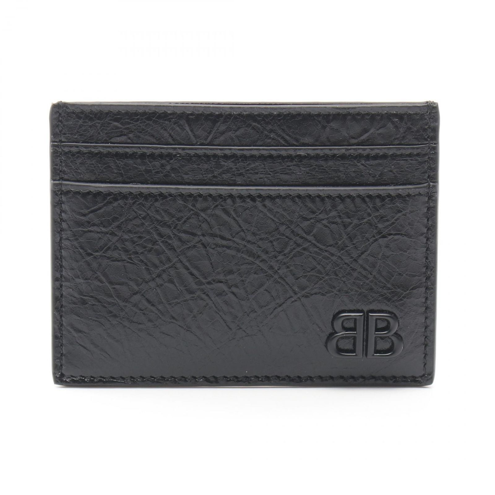 バレンシアガ BALENCIAGA カードケース MONACO モナコ 7665472AAS81000 ブラック レザー カードケース メンズ