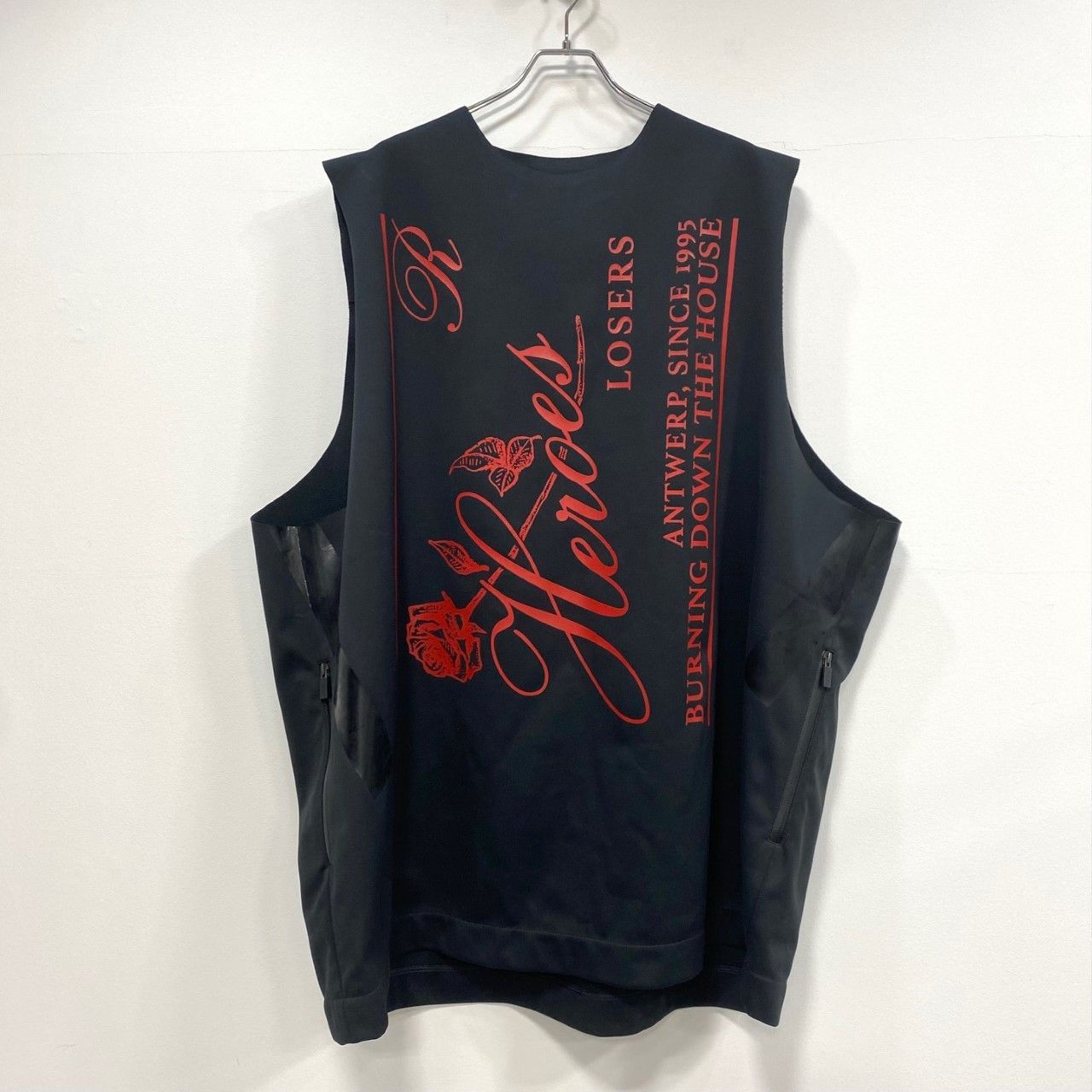 RAF SIMONS × TEMPLA Graphic Print Vest - @タイムセール実施中！買取