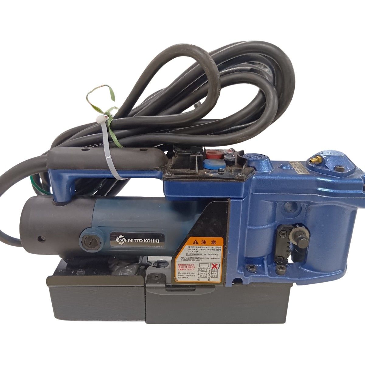 日東工器 LOー3000A ブルー 切削工具 磁気ボール盤 程度C ケース付 コード式 100v 2301552 キズ ヨゴレ有 アトラエース