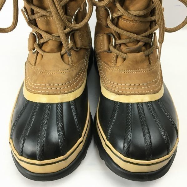 SOREL/ソレル/カリブー size23.5程度 高級スノーブーツ ライナー付き