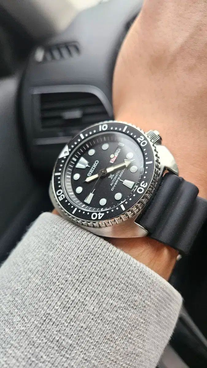 SEIKO タートル srpe93 ハン HAN カレンダー