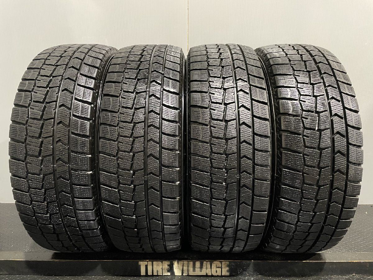 DUNLOP WINTER MAXX WM02 205/60R16 16インチ スタッドレス 4本 23年製 レガシィツーリングワゴン プリウスα ノア SX4等　(KTJ056)