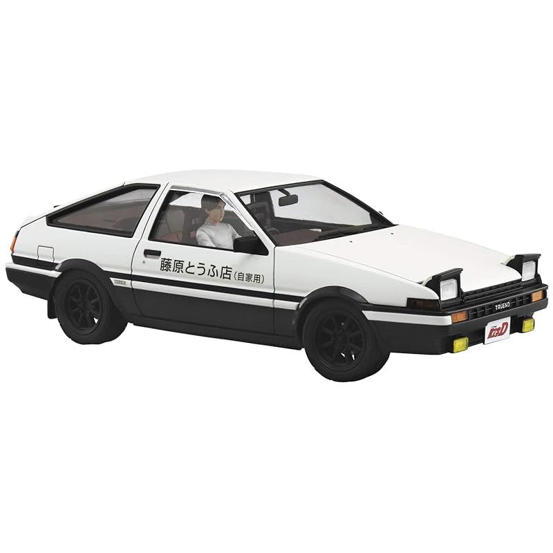 青島文化教材社 1/24 頭文字Dシリーズ No.14 藤原拓海 AE86