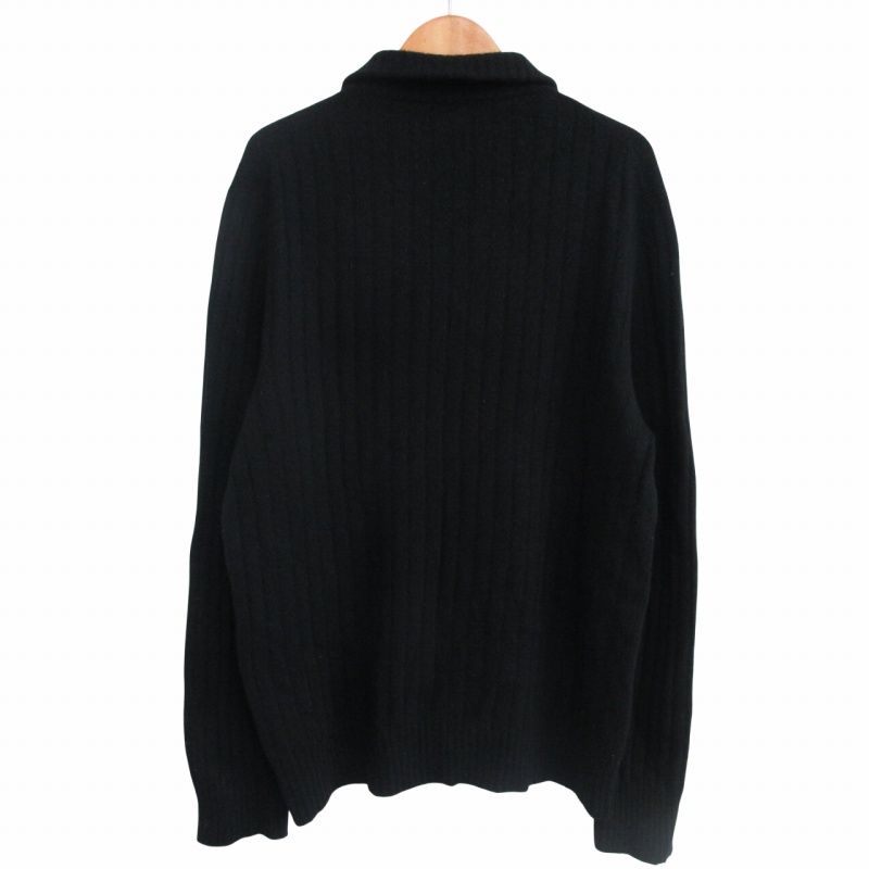 プラダ PRADA 00s Archive W-Zip Drivers Knit ウールカシミヤ