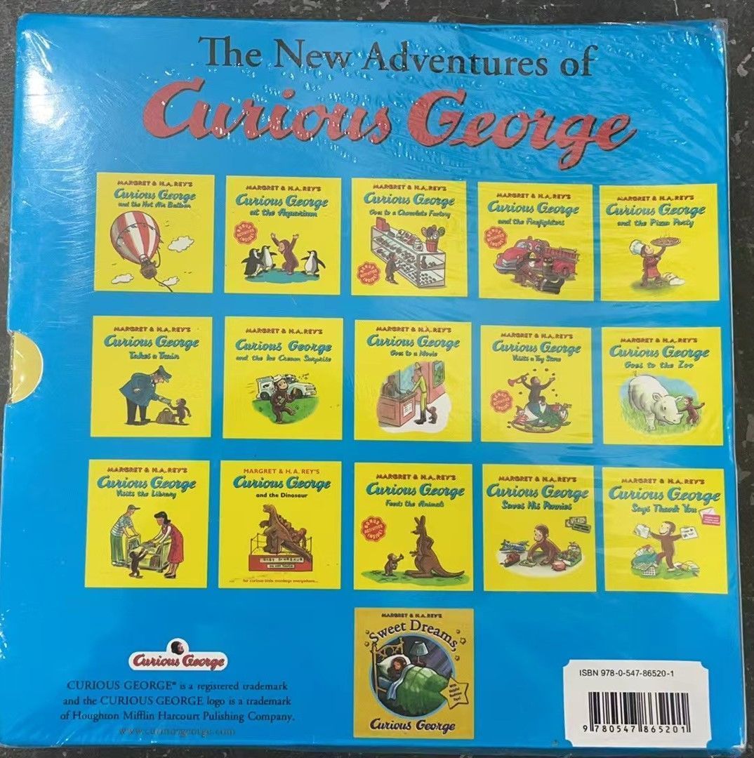 おさるのジョージ英語絵本Curious George シリーズ16冊セット