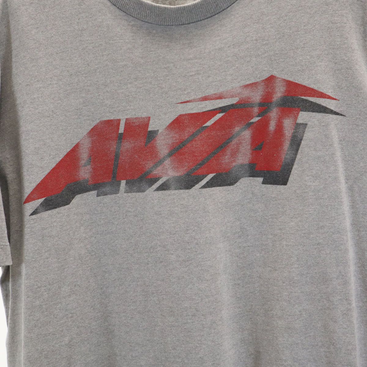 AVIA アヴィア 90s USA製 オールド 半袖 Tシャツ L グレー シングル 