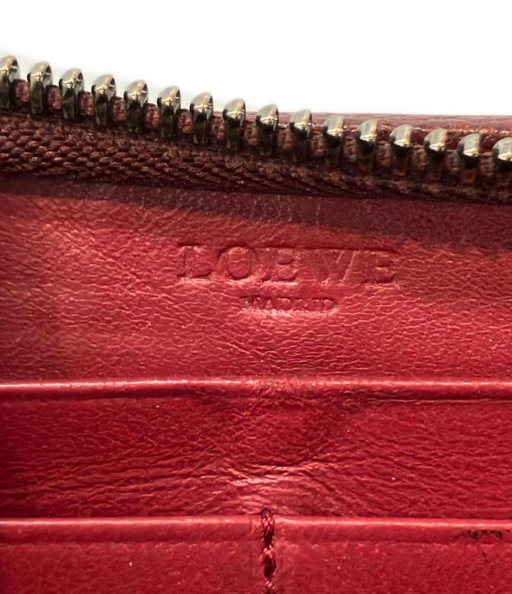 ロエベ ラウンドファスナー長財布 レディース LOEWE