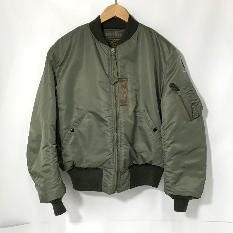 BUZZ RICKSONS MA-1 フライトジャケット ミリタリージャケット ブルゾン FLIGHT JACKET 古着 Lサイズ バズリクソンズ アウター A11902