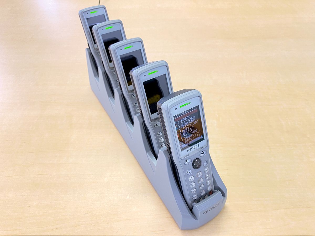 ハンディターミナル BT-1000＋5連充電台セット KEYENCE キーエンス