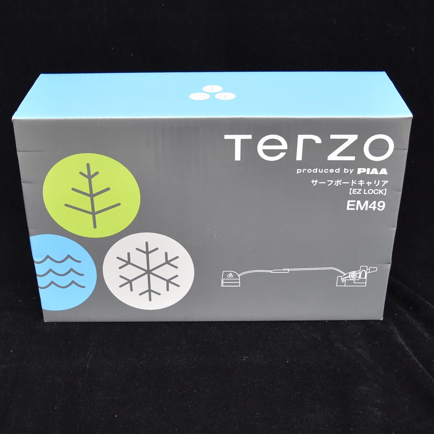 Terzo サーフボードキャリア EZ LOCK EM49