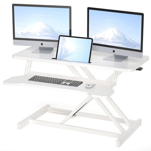 トップ 【TORIBIO】スタンディングデスク卓上昇降デスクガス圧昇降式