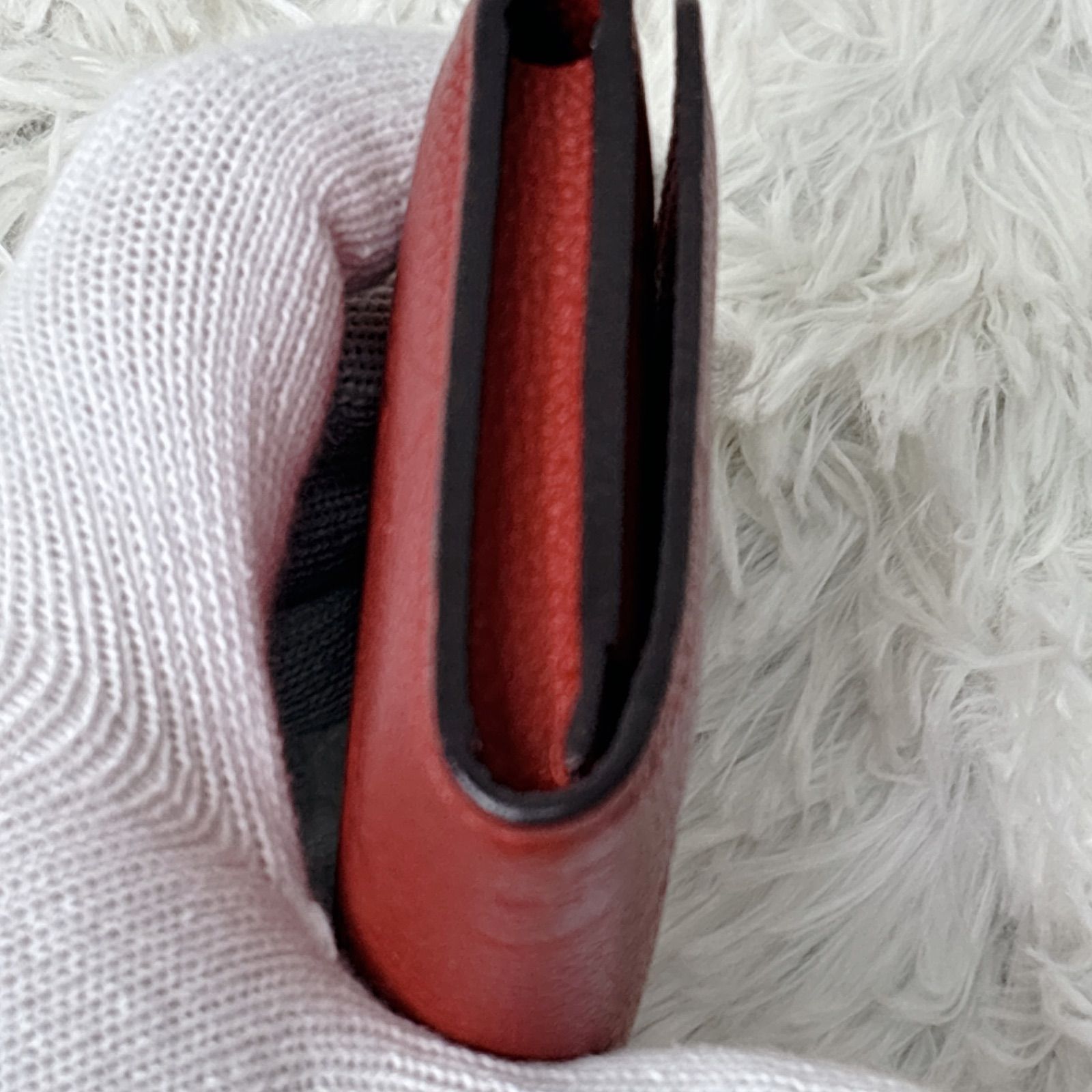 LOUIS VUITTON ルイヴィトン レッド 赤 名刺入れ アンプラント