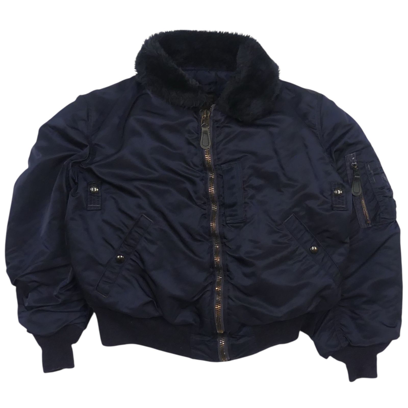 ALPHA INDUSTRIES B-15C MOD サイズ38 ネイビー ALPHA INDUSTRIES B-15C MOD サイズ38 ネイビー USA製 アルファ