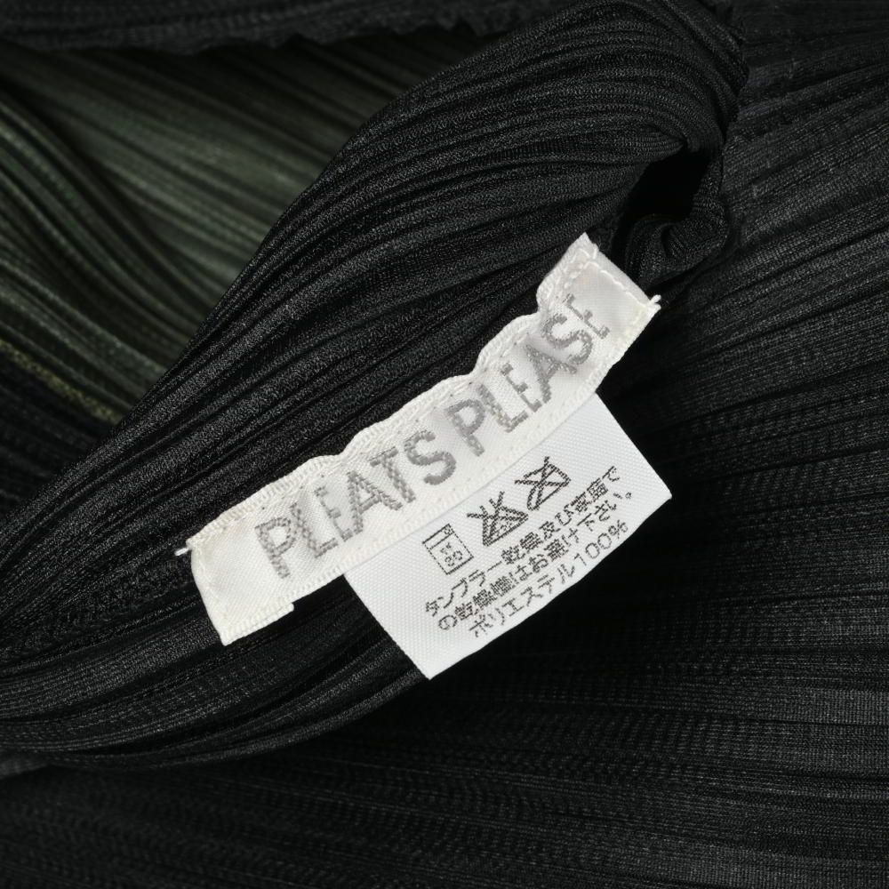 PLEATS PLEASE ドットカットアウト ノースリーブ ワンピース - メルカリ 