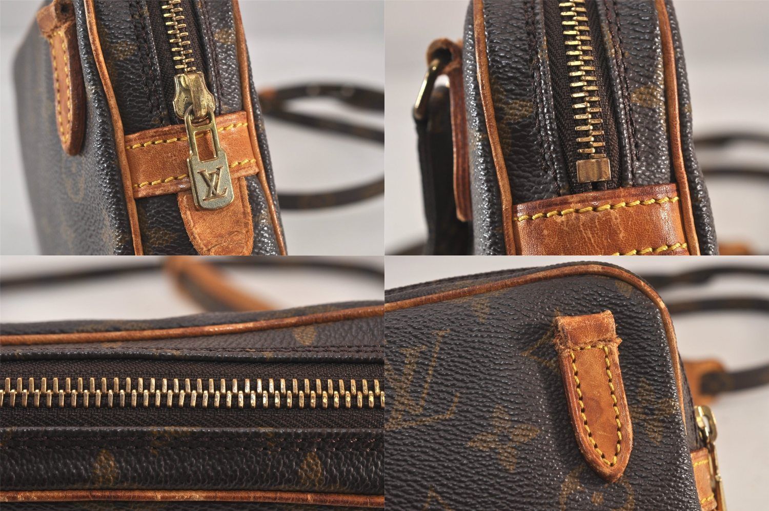 ルイヴィトン バンドリエール モノグラム ショルダーバッグ LOUIS VUITTON ルイヴィトン モノグラム マルリー バンド