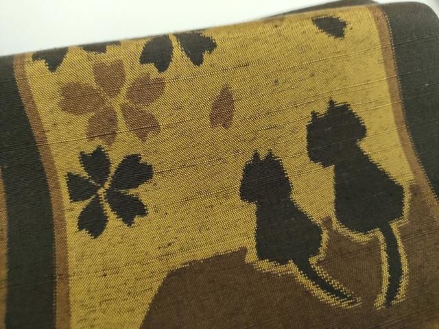 平和屋着物●つけ帯 紬地