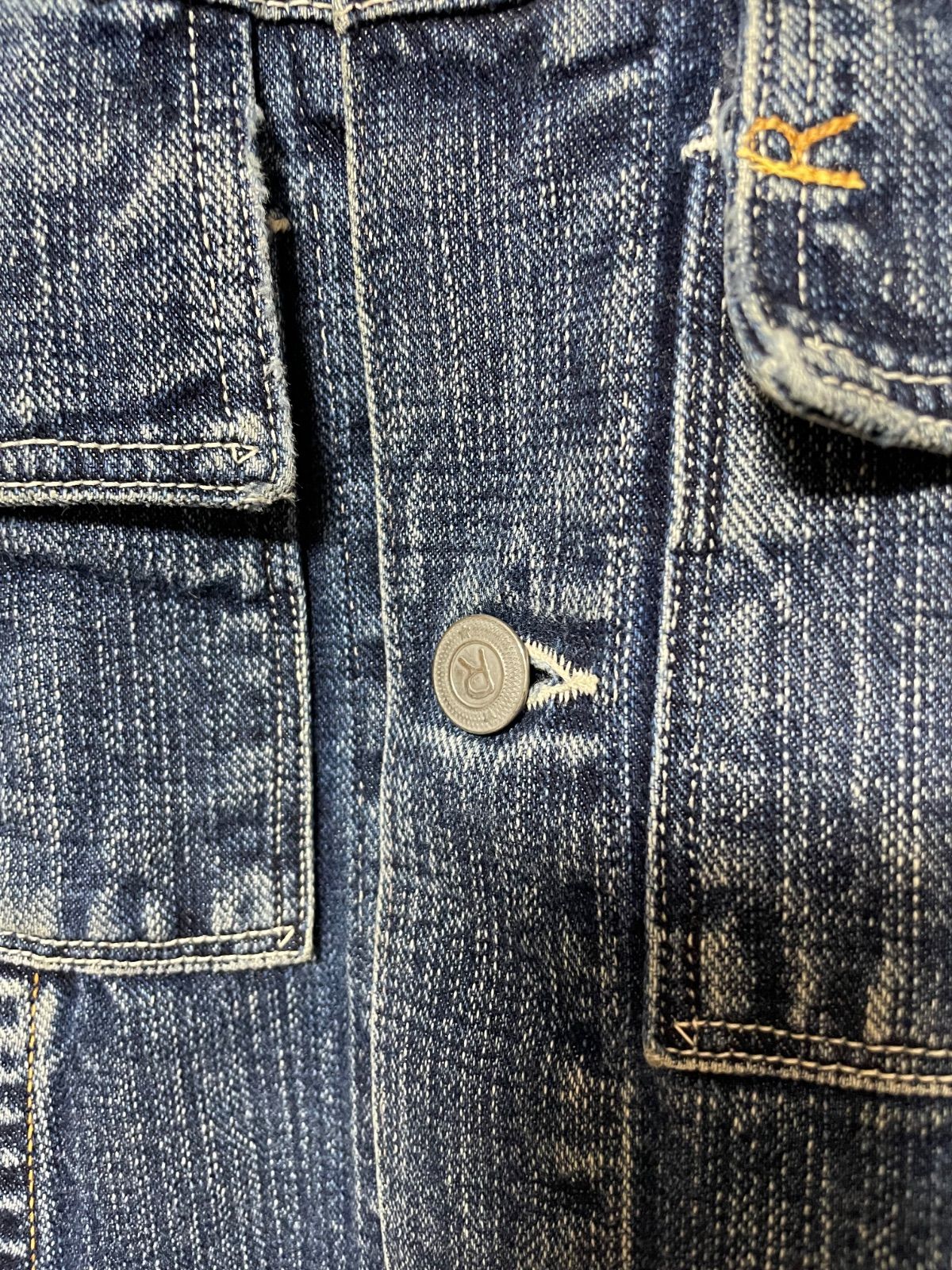 45rpm デニムジャケット Z1343 R by 45RPM アール Gジャン デニムジャケット ジージャン