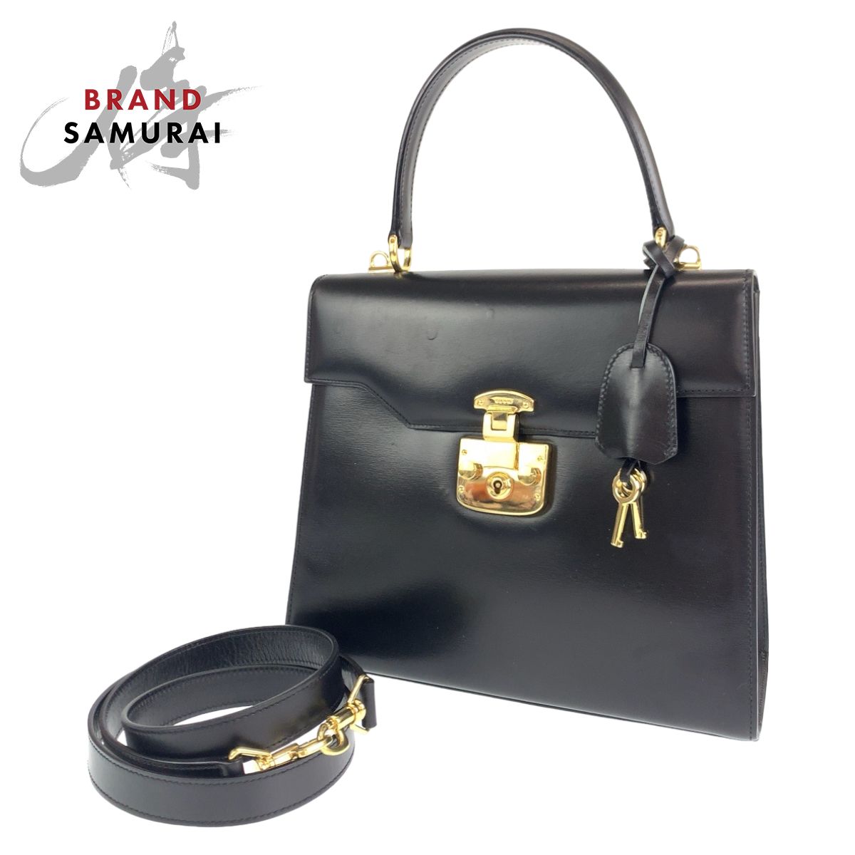 GUCCI グッチ ヴィンテージ オールドグッチ レディロック ミラー付き