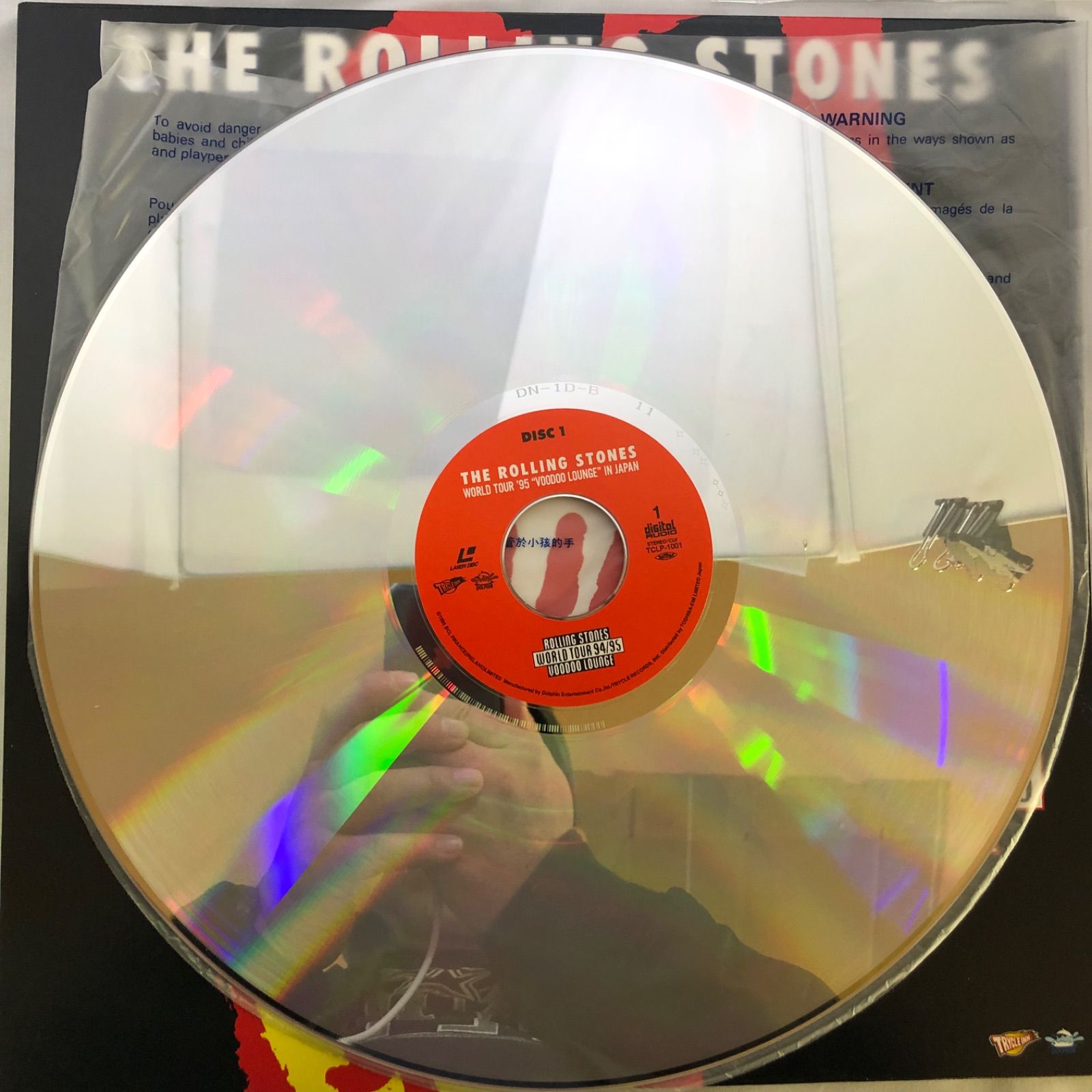 LD The Rolling Stones 「WORLD TOUR
