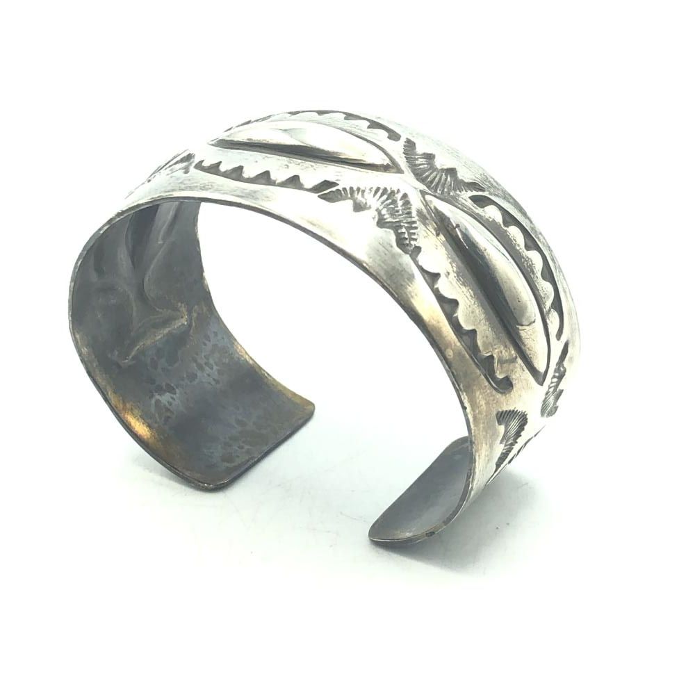 インディアン バングル セット sterling リポウズ スタンプワーク INDIAN JEWELRY】インディアン ジュエリー NAVAJO ナバホ