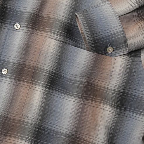 AURALEE オーラリー SUPER LIGHT WOOL CHECK SHIRTS スーパーライト