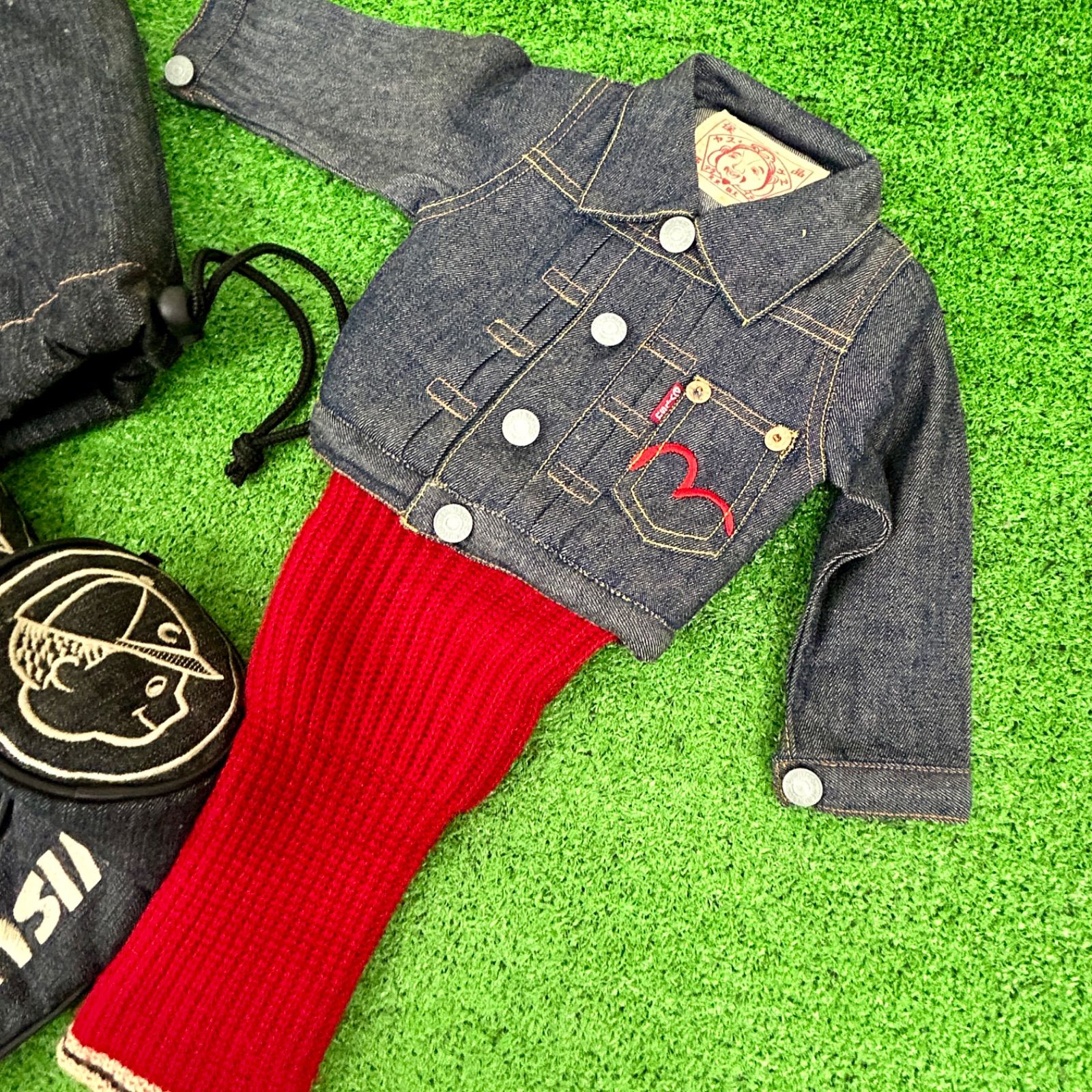 楽天市場】【EVISU】エヴィス『デニムキャディバッグ』ゴルフ
