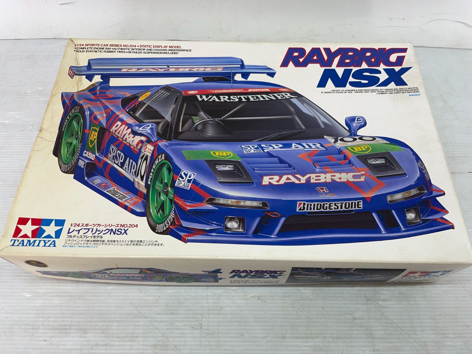 Tamiya Raybrig NSX レイブリック 1 24 スポーツカーシリーズ No.204 10c46