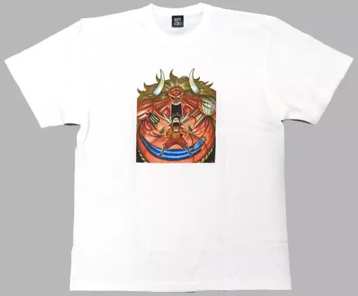 衣類 コミックス48巻表紙 コミックスカバーイラストTシャツ ホワイト XLサイズ 「Meet the ONE PIECE 珠玉のグッズ展」 受注生産限定