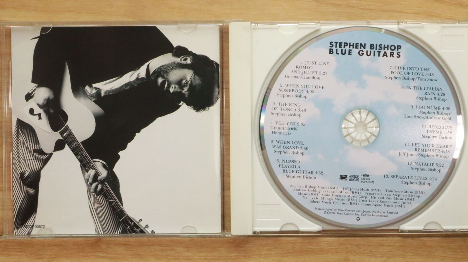中古CD☆スティーブン・ビショップ/Stephen Bishop□ Blue