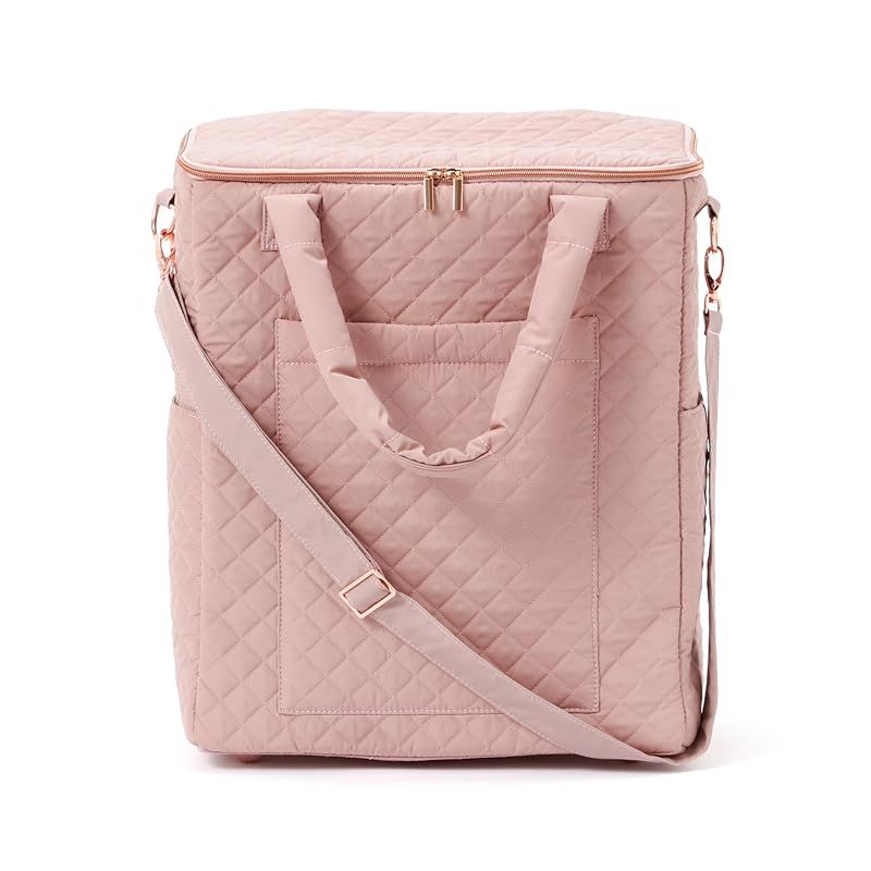 Francfranc] フランフラン キルティング ソフトキャリーバッグ ピンク