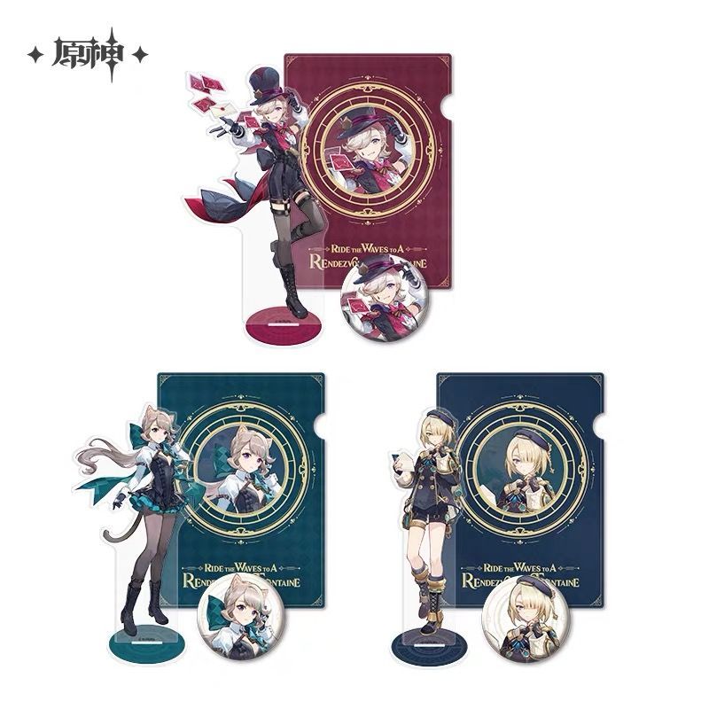 原神 フォンテーヌ展覧会 リネ リネット フレミネ アクリル