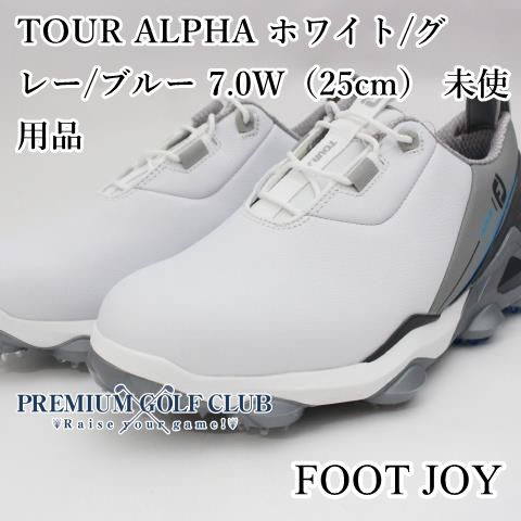 中古】 シューズ フットジョイ ツアーアルファ TOUR ALPHA ホワイト