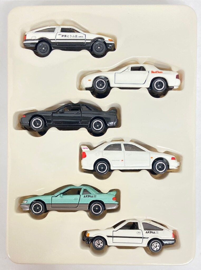 トミー コミックトミカ 頭文字D [公道最速伝説]/6台セット Vol.1 トミカ〉