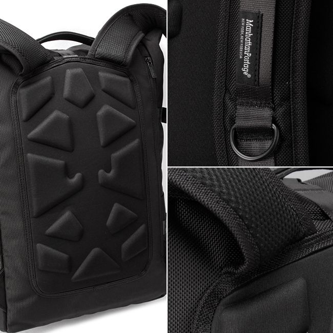 ポイント10% マンハッタンポーテージ ブラックレーベル リュック ロールトップ 23L  A3 Manhattan Portage Black Label  NORTONmp1261jrbl-bb 正規品 メーカー正規品】マンハッタンポーテージ ブラックレーベル ロール