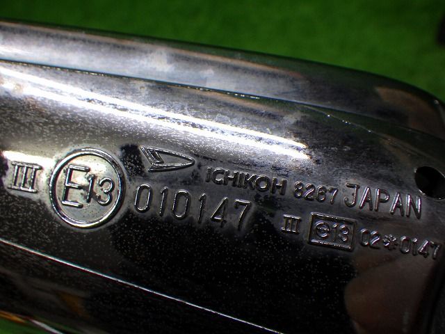 ミラジーノ L700S/L710S ドアミラー　左右セット　スイッチ付　メッキ　電格5P　パット見良品 L700S L710S ミラジーノ ドアミラー 左右セット 手動 サイドミラー